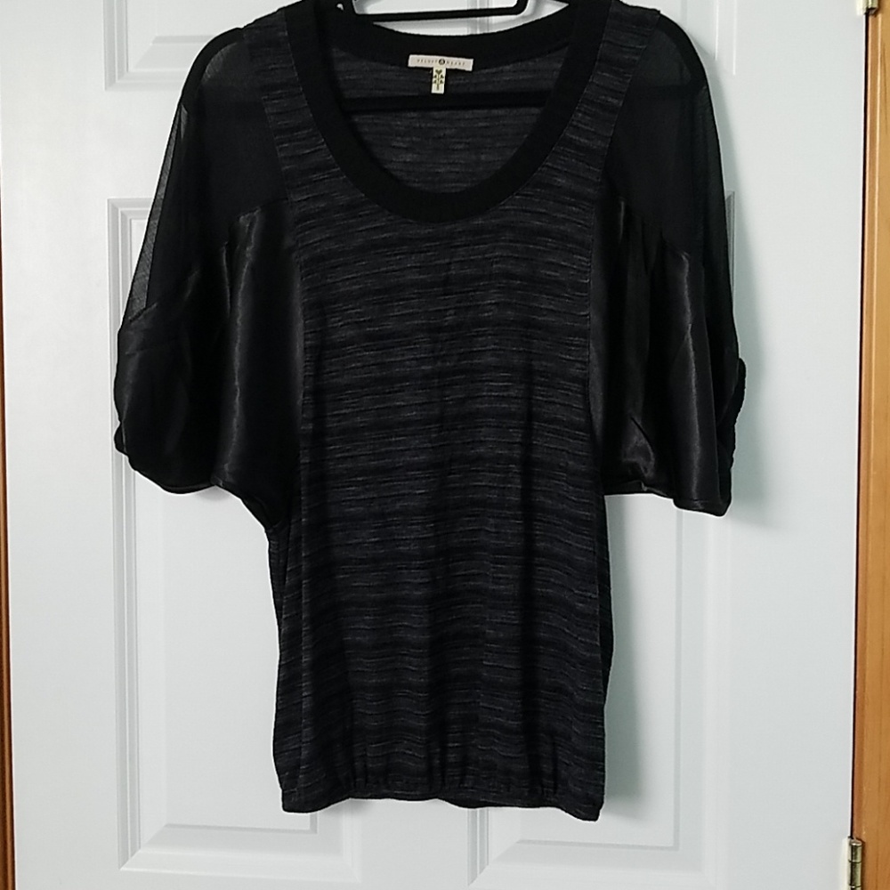 Velvet Heart Black Blouse